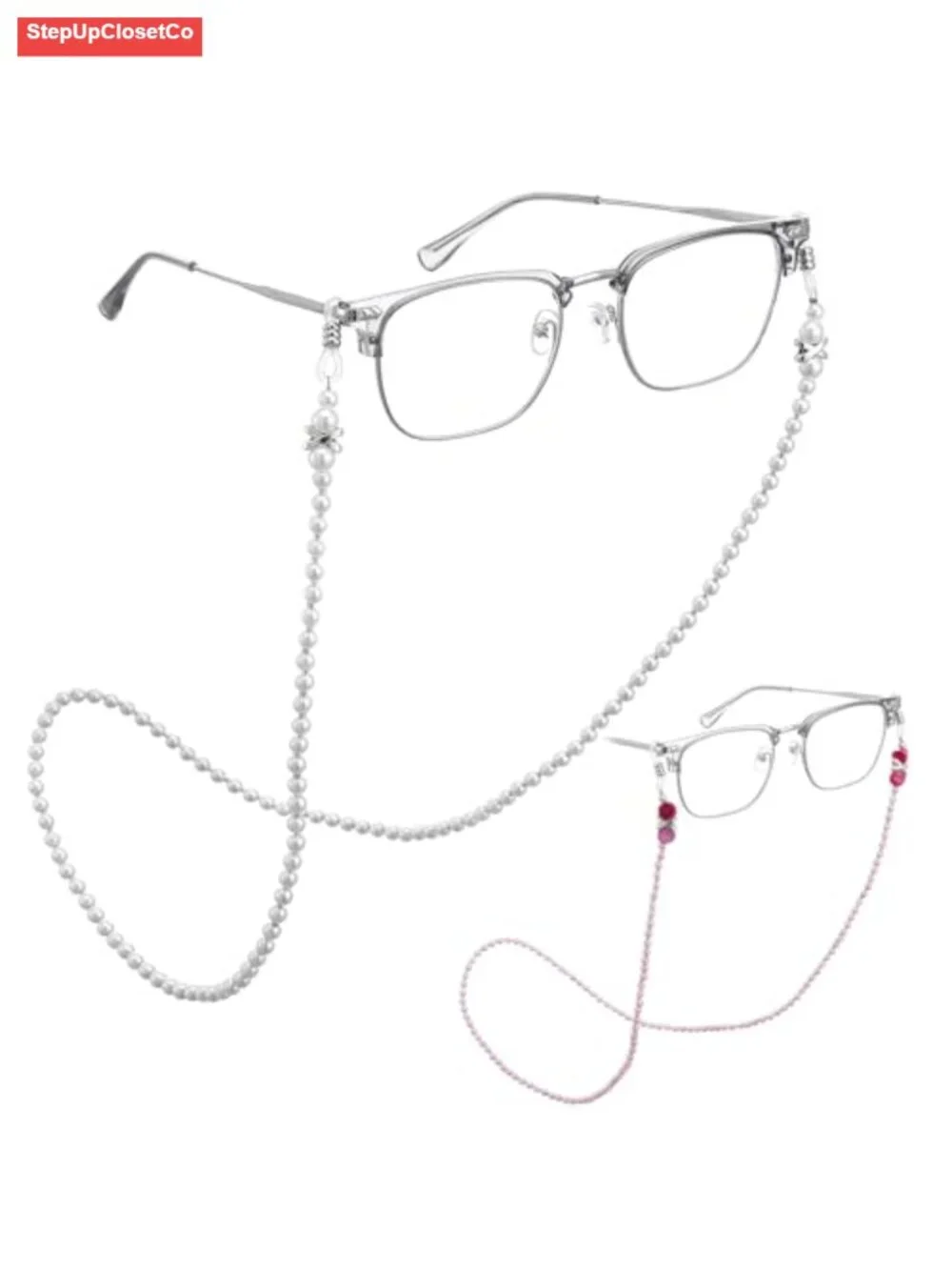 Pearl Eyeglass Chain for Women | Sunglasses Holder Lanyard Beaded Glasses Strap
